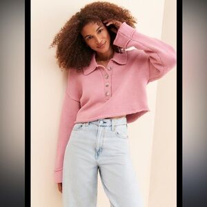 Show Me Your MUMU Crawford Collared Sweater